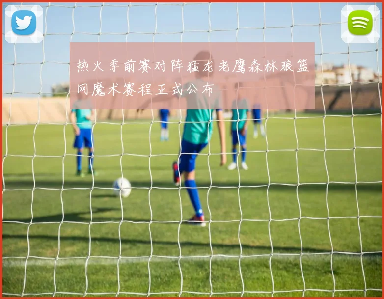 热火季前赛对阵猛龙老鹰森林狼篮网魔术赛程正式公布